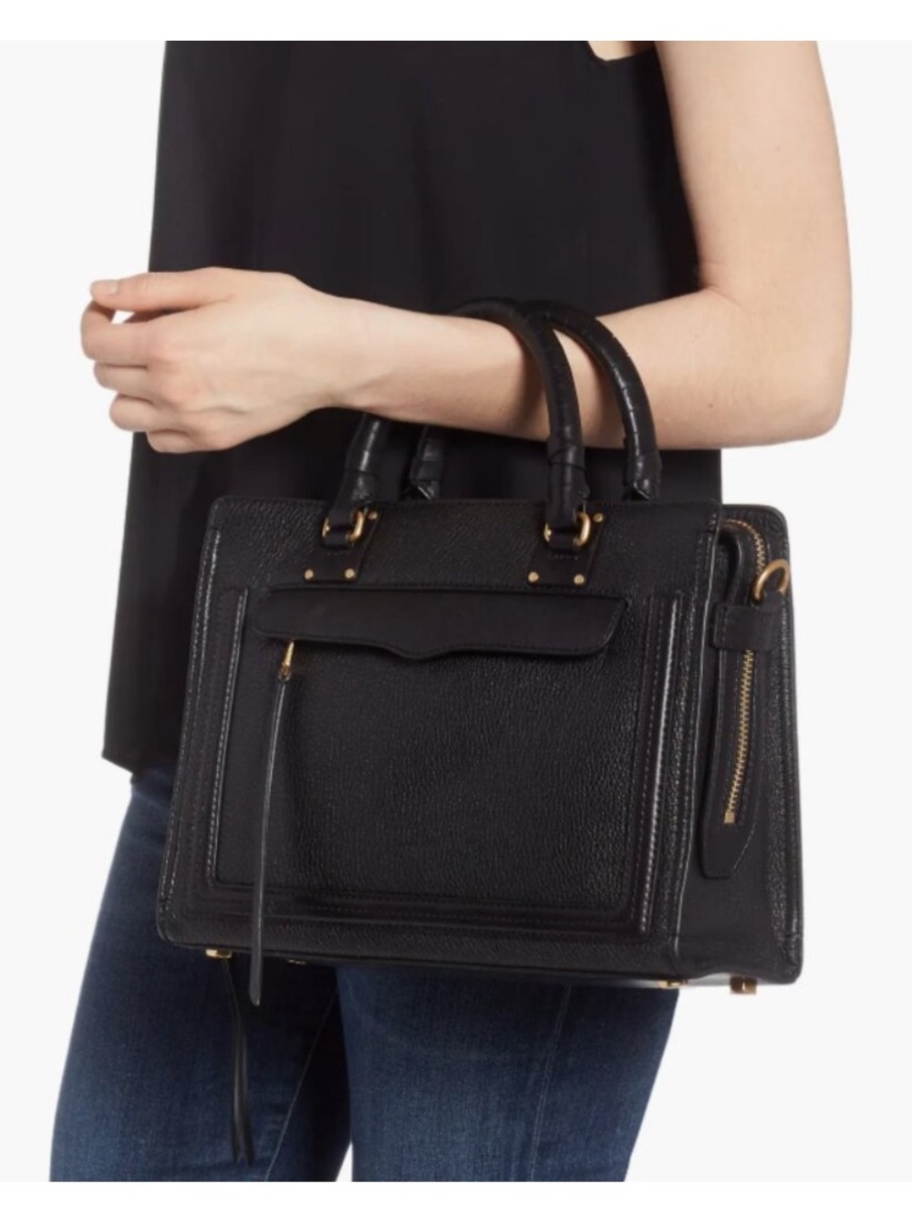 Rebecca Minkoff Bree Medium Top Zip Satchel